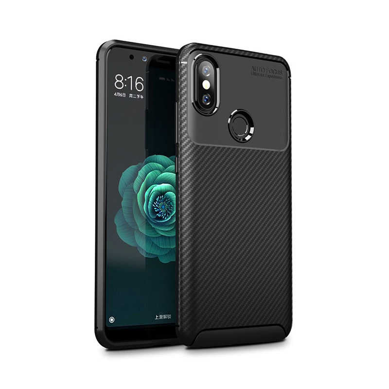 Xiaomi Mi 8 Kılıf Zore Negro Silikon Kapak Kahverengi
