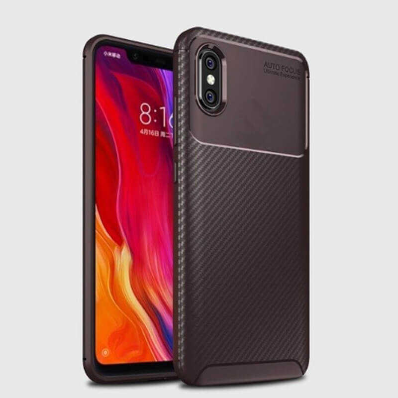 Xiaomi Mi 8 Pro Kılıf Zore Negro Silikon Kapak Siyah