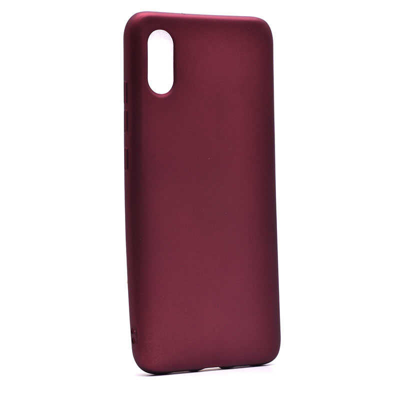 Xiaomi Mi 8 Pro Kılıf Zore Premier Silikon Kapak Mürdüm