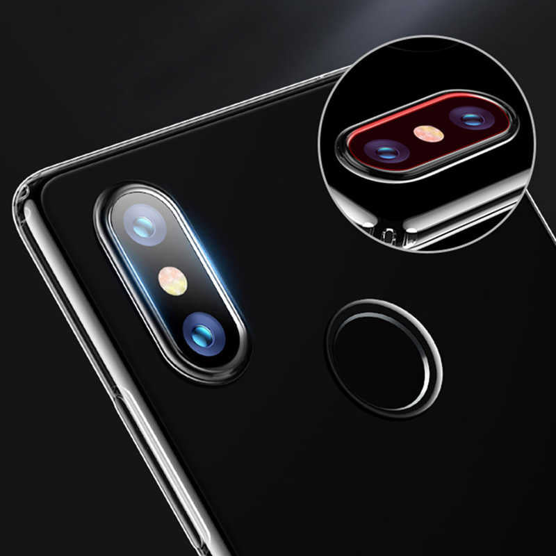 Xiaomi Mi 8 SE Kılıf Zore Süper Silikon Kapak Renksiz