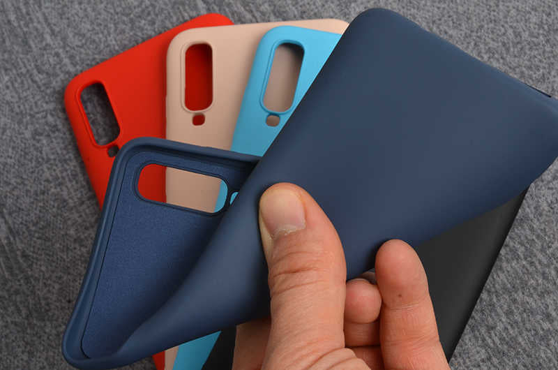 Xiaomi Mi 9 Kılıf Zore İnci Silikon Kırmızı