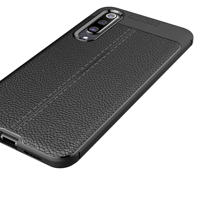 Xiaomi Mi 9 Kılıf Zore Niss Silikon Kapak Kırmızı
