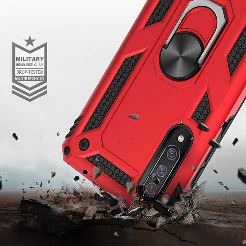 Xiaomi Mi 9 Kılıf Zore Vega Kapak Gold