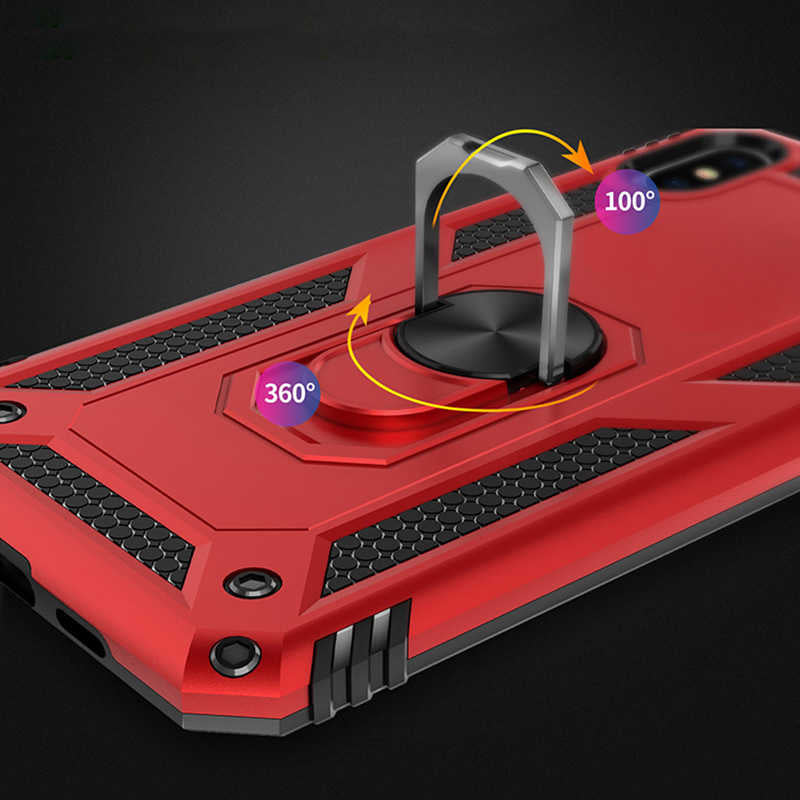 Xiaomi Mi 9 Kılıf Zore Vega Kapak Siyah