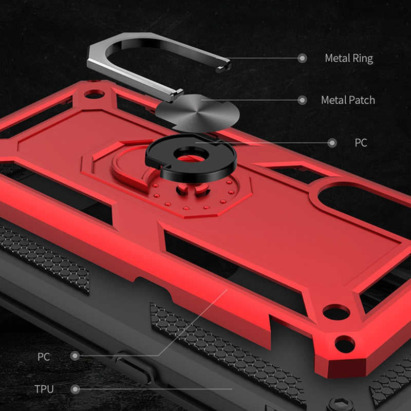Xiaomi Mi 9 Kılıf Zore Vega Kapak Gold