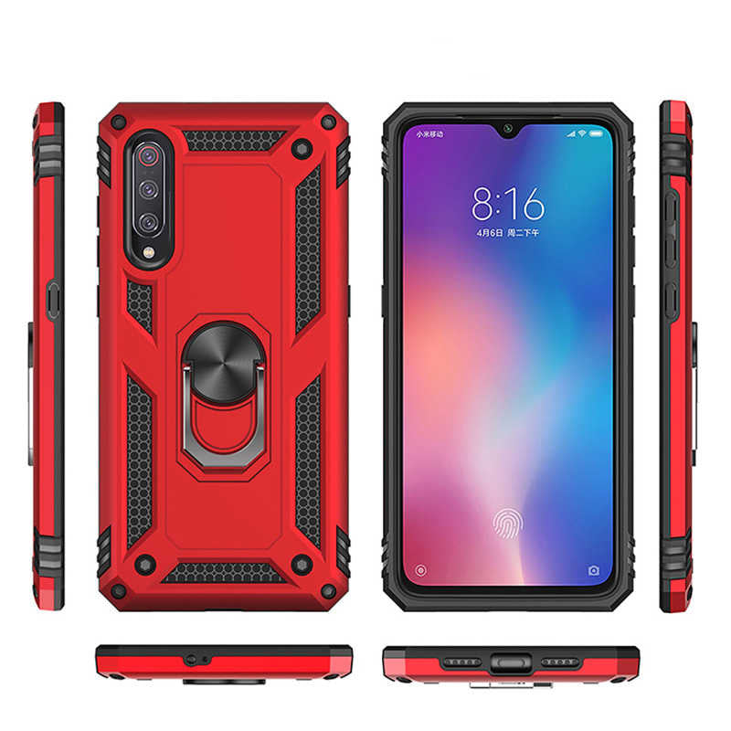 Xiaomi Mi 9 Kılıf Zore Vega Kapak Gold