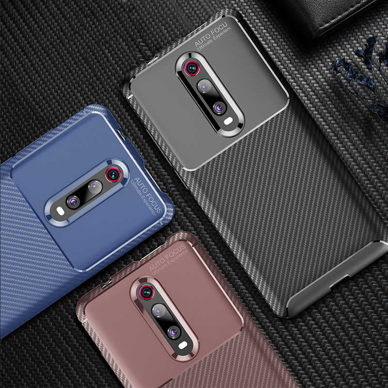 Xiaomi Mi 9T Kılıf Zore Negro Silikon Kapak Lacivert