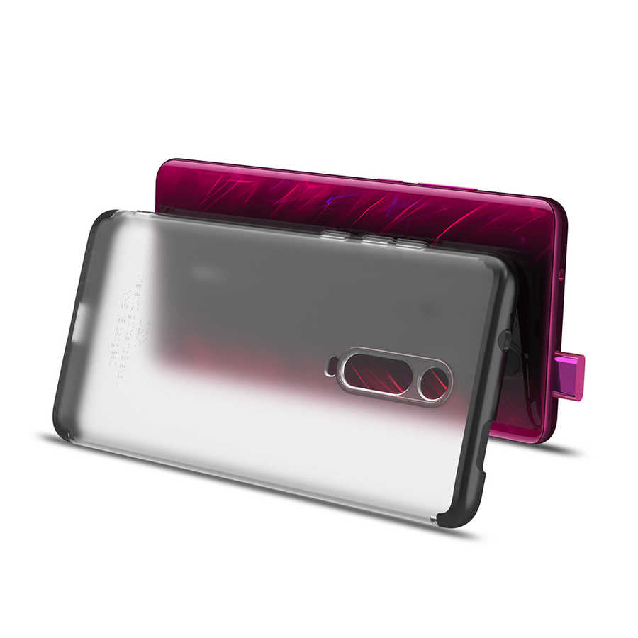 Xiaomi Mi 9T Kılıf Zore Nili Kapak Mavi