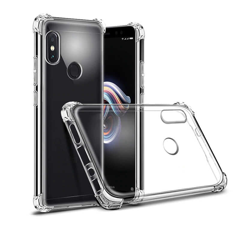 Xiaomi Mi A2 Lite Kılıf Zore Nitro Anti Shock Silikon Renksiz