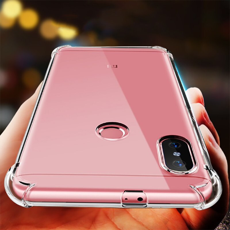 Xiaomi Mi A2 Lite Kılıf Zore Nitro Anti Shock Silikon Renksiz