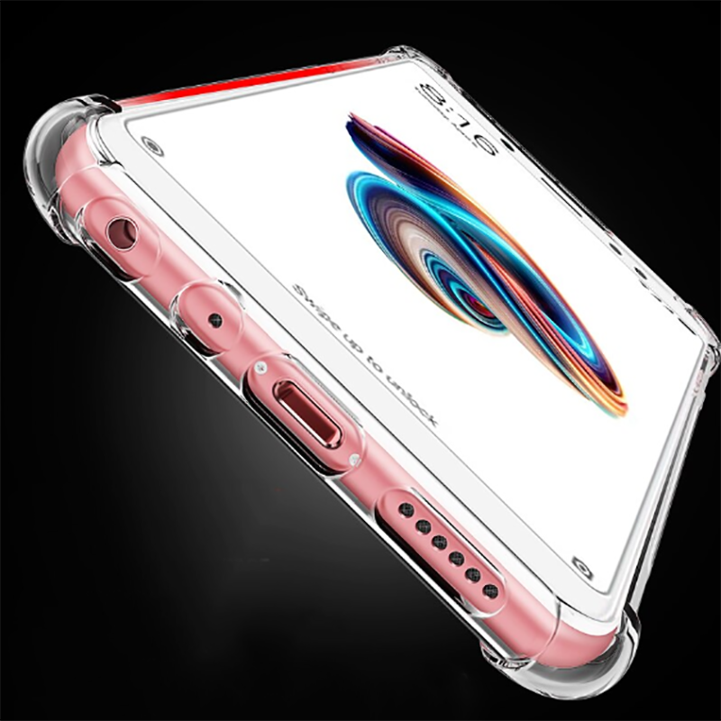 Xiaomi Mi A2 Lite Kılıf Zore Nitro Anti Shock Silikon Renksiz