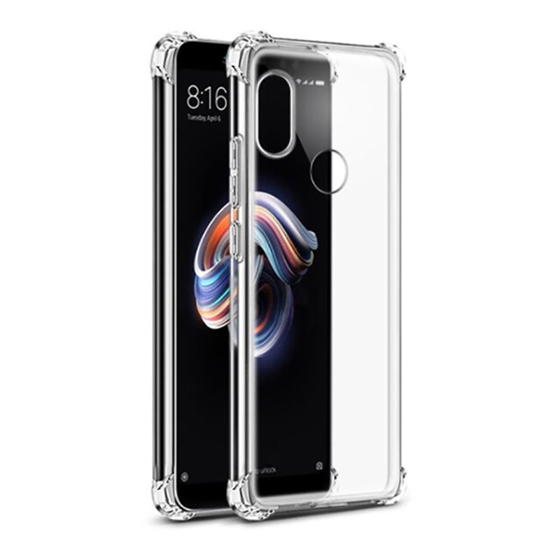 Xiaomi Mi A2 Lite Kılıf Zore Nitro Anti Shock Silikon Renksiz