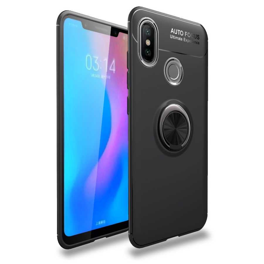 Xiaomi Mi A2 Lite Kılıf Zore Ravel Silikon Kapak Kırmızı
