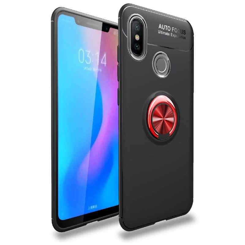 Xiaomi Mi A2 Lite Kılıf Zore Ravel Silikon Kapak Kırmızı