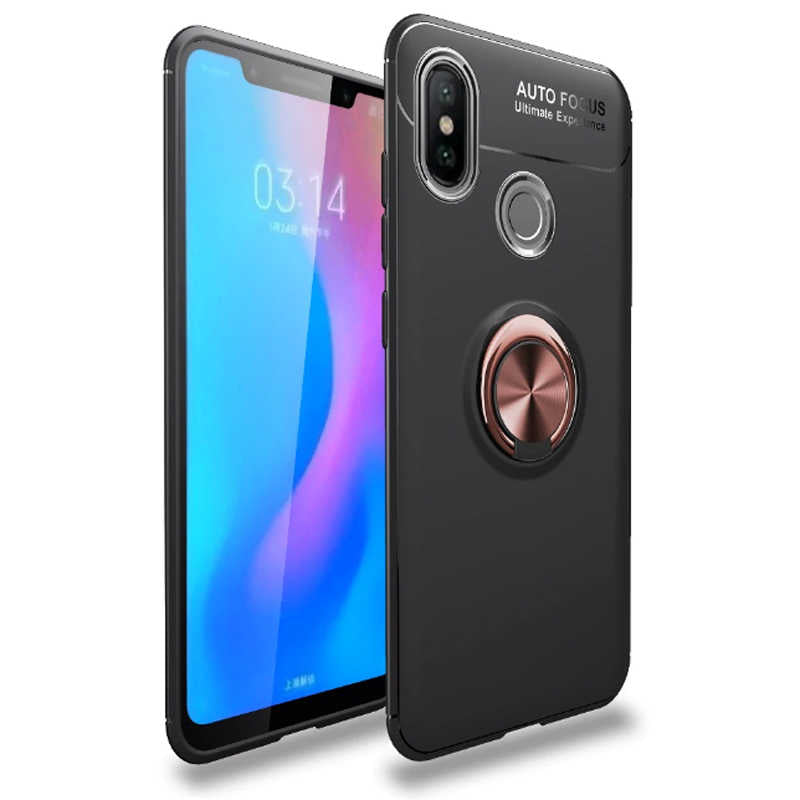 Xiaomi Mi A2 Lite Kılıf Zore Ravel Silikon Kapak Kırmızı