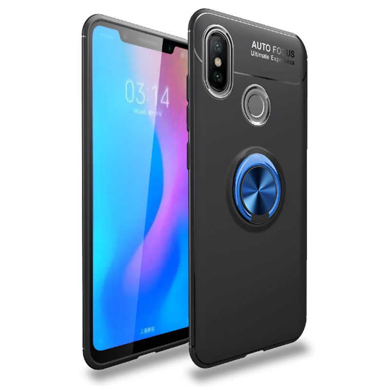 Xiaomi Mi A2 Lite Kılıf Zore Ravel Silikon Kapak Kırmızı