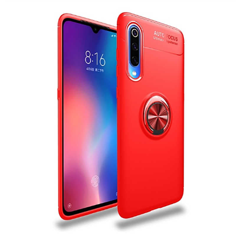 Xiaomi Mi A3 Kılıf Zore Ravel Silikon Kapak Kırmızı