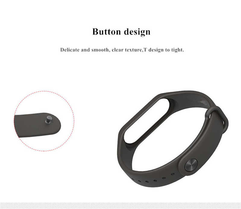 Xiaomi Mi Band 3 Silikon Kordon Mürdüm