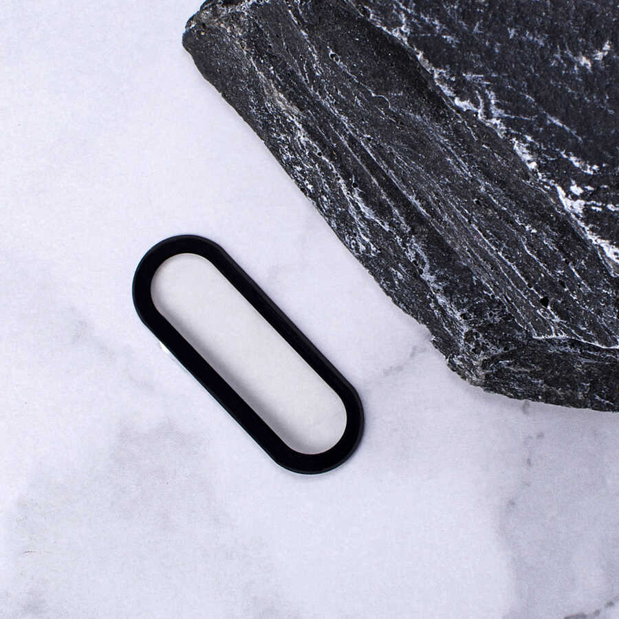 Xiaomi Mi Band 5 Zore PMMA Pet Saat Ekran Koruyucu Siyah