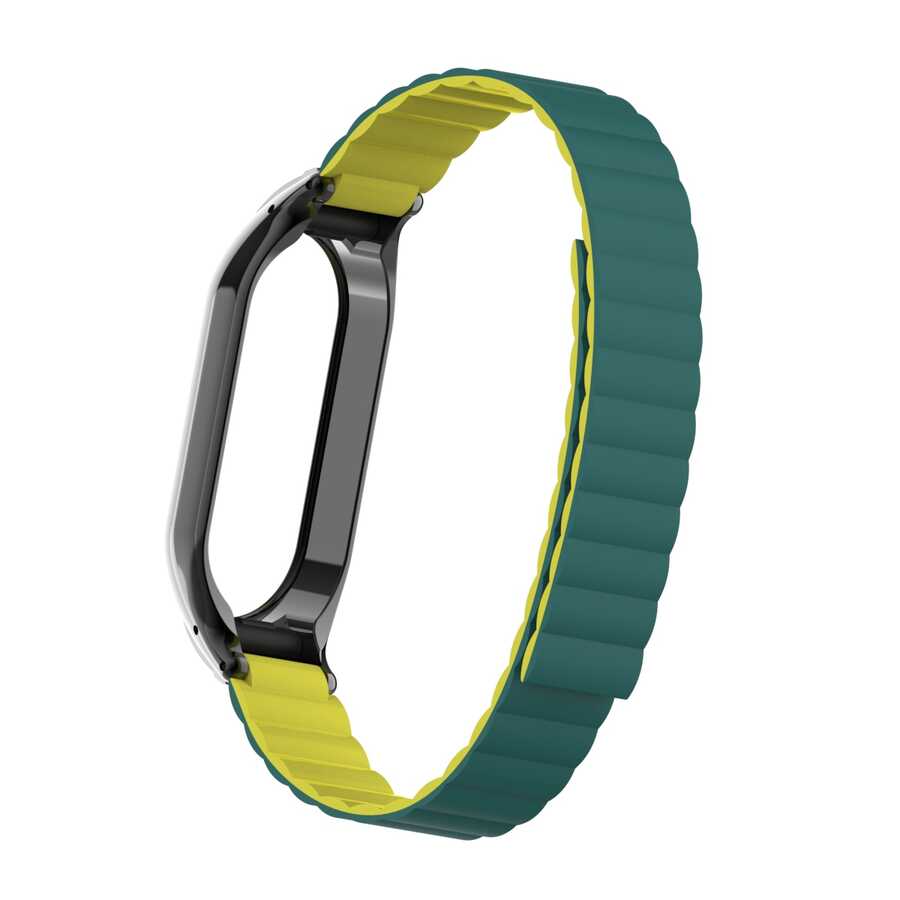 Xiaomi Mi Band 7 KRD-69 Kordon Siyah-Turuncu