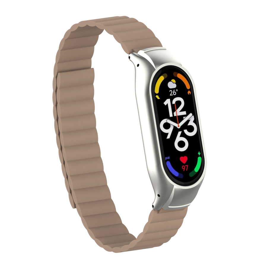 Xiaomi Mi Band 7 KRD-69 Kordon Kahve Açık
