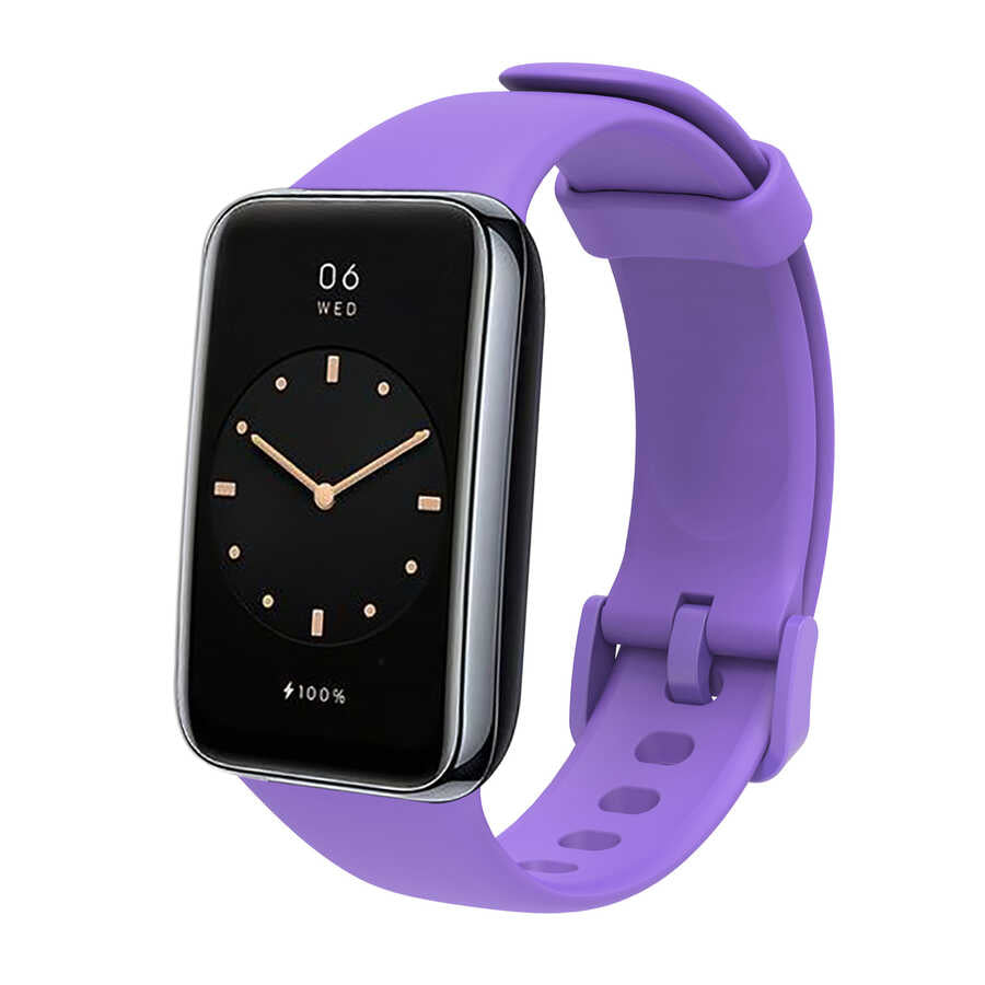 Xiaomi Mi Band 7 Pro KRD-70 Silikon Kordon Pembe