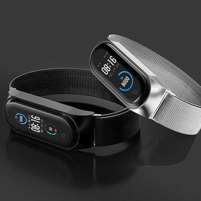 Xiaomi Mi Band 7 Zore KRD-01 Metal Kordon Rose Gold