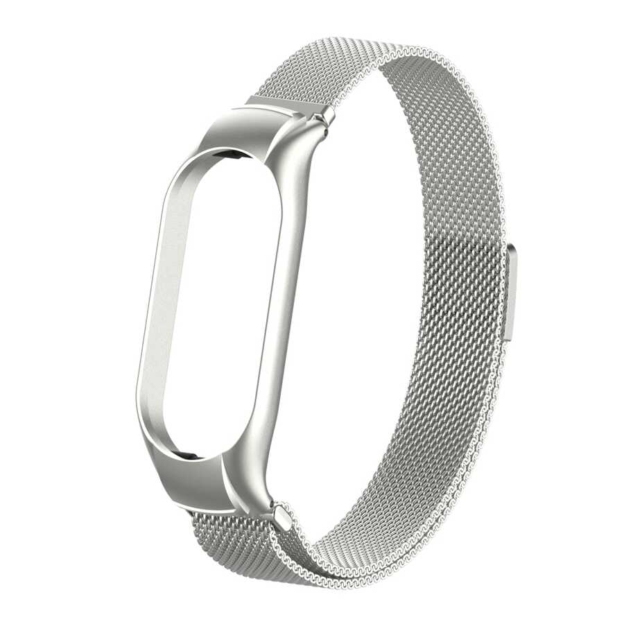 Xiaomi Mi Band 7 Zore KRD-01 Metal Kordon Siyah