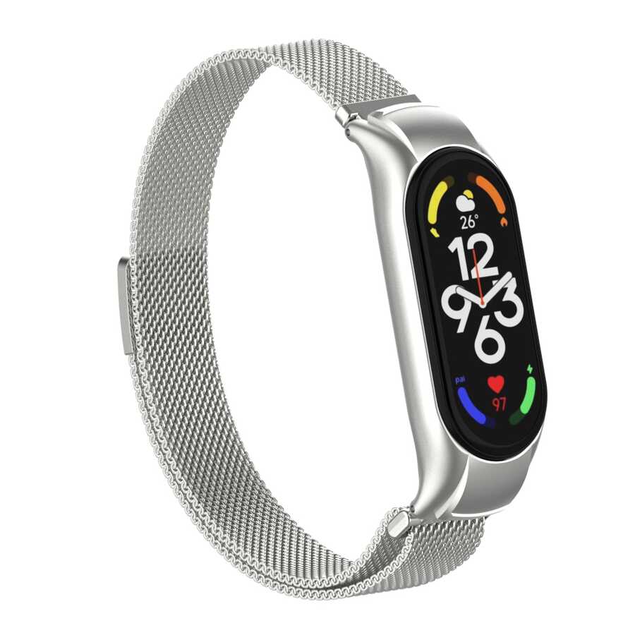 Xiaomi Mi Band 7 Zore KRD-01 Metal Kordon Rose Gold