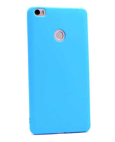 Xiaomi Mi Max Kılıf Zore Premier Silikon Kapak Mavi