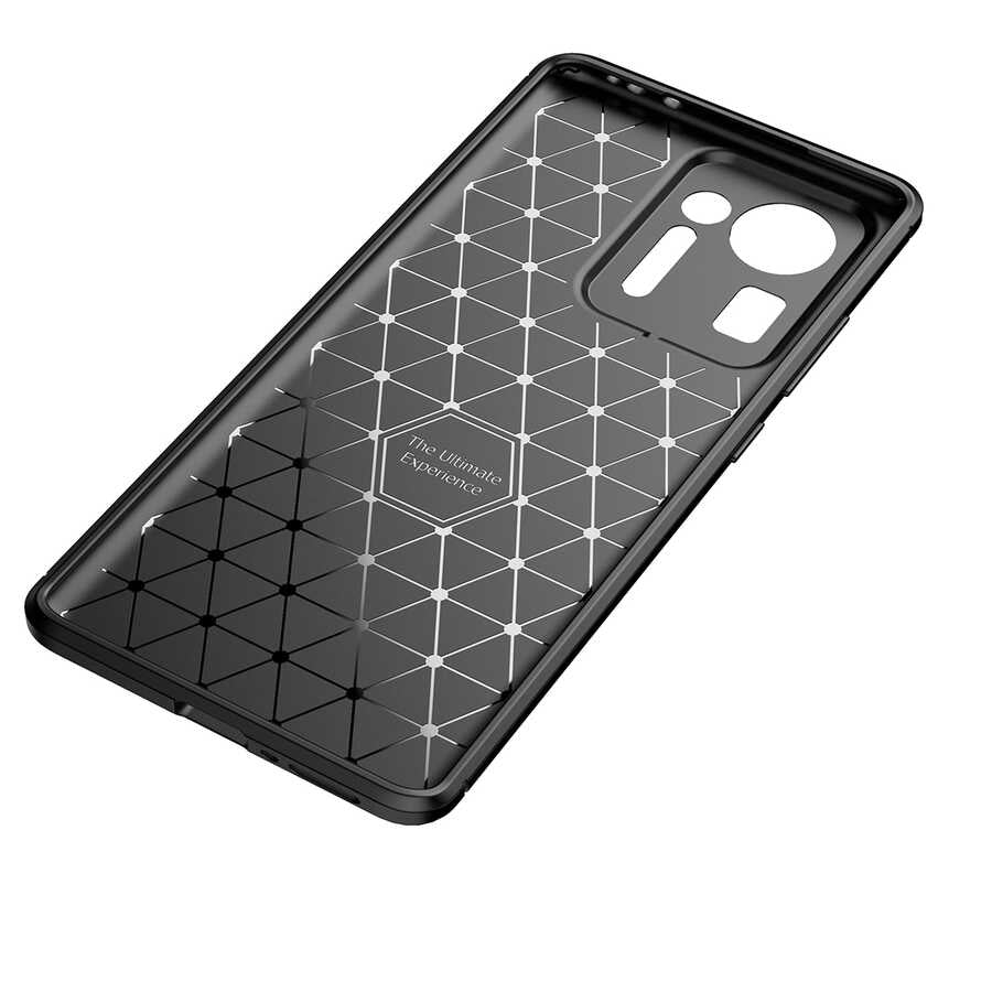 Xiaomi Mi Mix 4 Kılıf Zore Negro Silikon Kapak Kahverengi