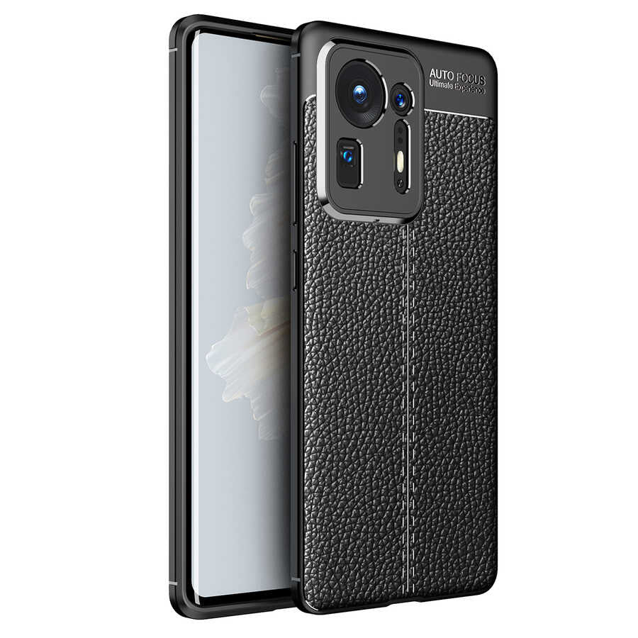 Xiaomi Mi Mix 4 Kılıf Zore Niss Silikon Kapak Siyah