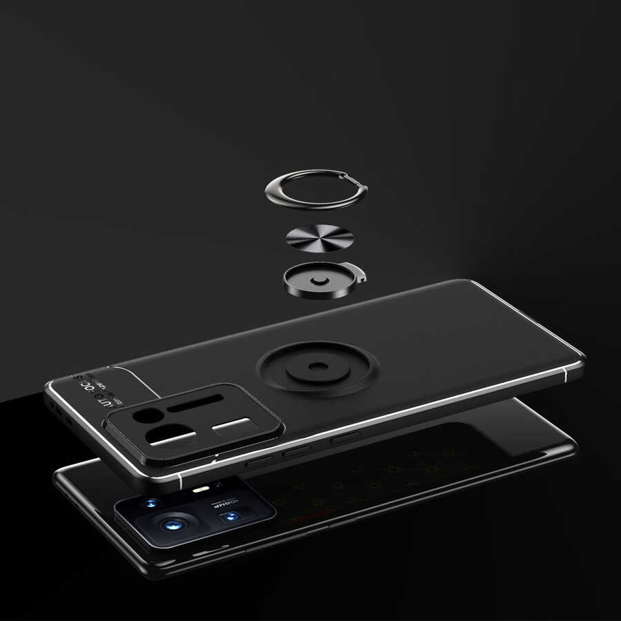 Xiaomi Mi Mix 4 Kılıf Zore Ravel Silikon Kapak Mavi