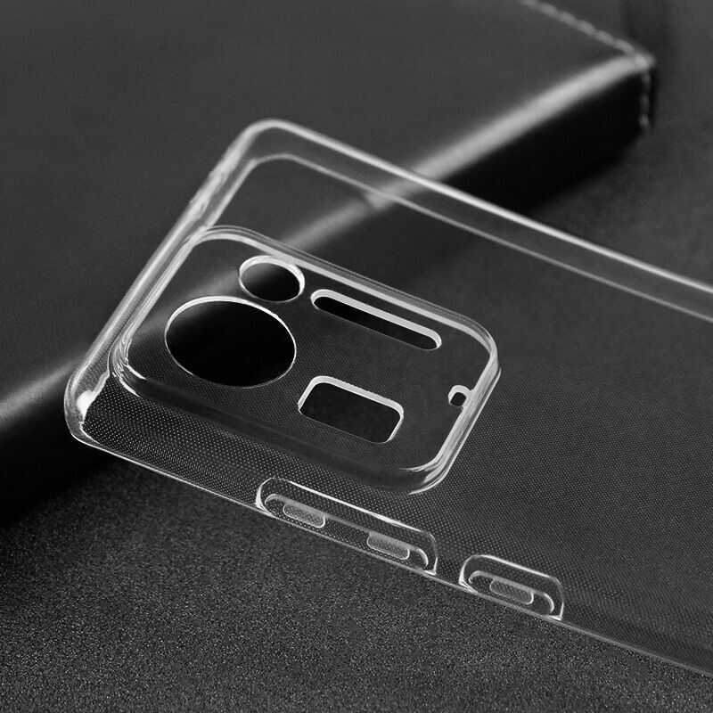 Xiaomi Mi Mix 4 Kılıf Zore Süper Silikon Kapak Renksiz