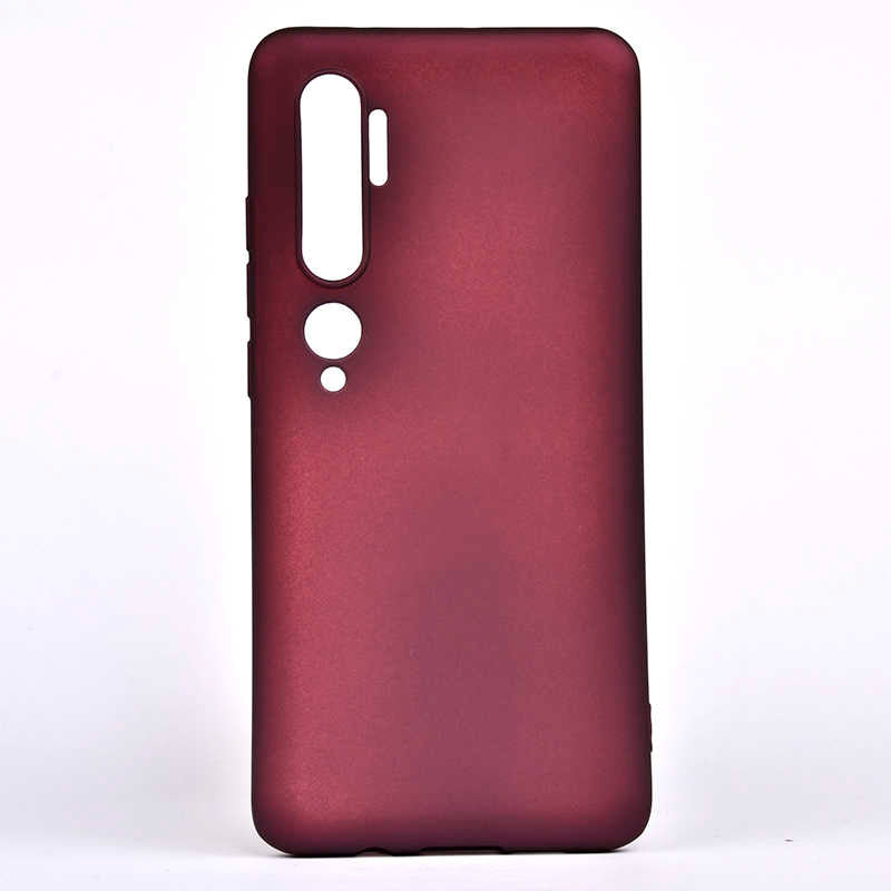 Xiaomi Mi Note 10 Kılıf Zore Premier Silikon Kapak Saks Mavi