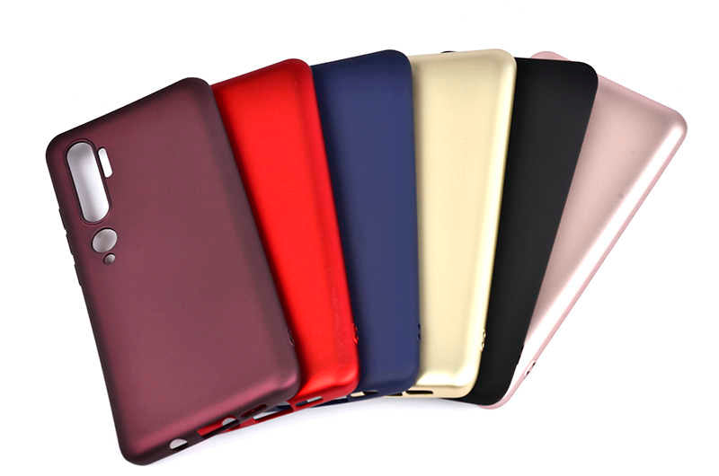 Xiaomi Mi Note 10 Kılıf Zore Premier Silikon Kapak Lacivert