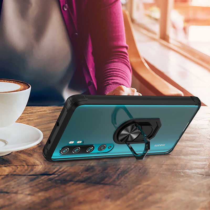 Xiaomi Mi Note 10 Lite Kılıf Zore Mola Kapak Lacivert