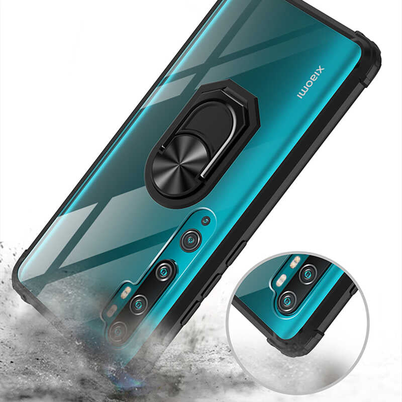 Xiaomi Mi Note 10 Lite Kılıf Zore Mola Kapak Kırmızı