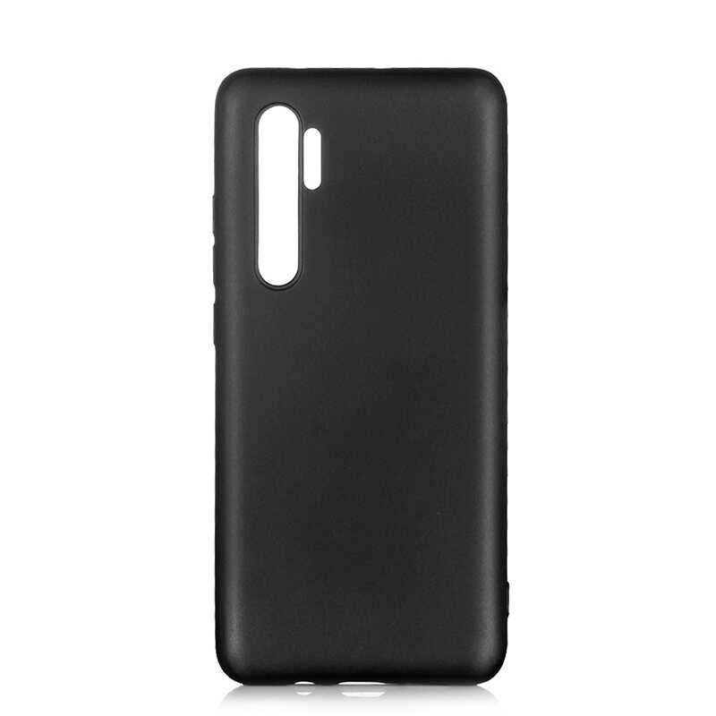 Xiaomi Mi Note 10 Lite Kılıf Zore Premier Silikon Kapak Siyah