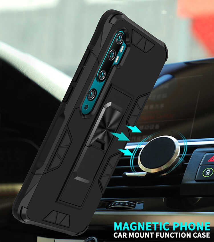 Xiaomi Mi Note 10 Lite Kılıf Zore Volve Kapak Lacivert