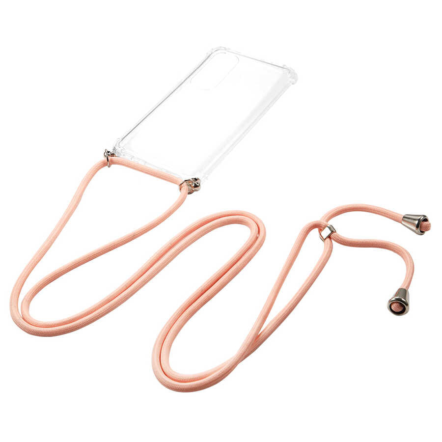 Xiaomi Mi Note 10 Lite Kılıf Zore X-Rop Kapak Renksiz