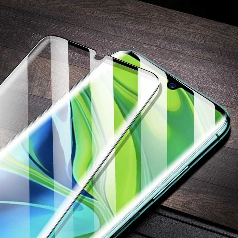 Xiaomi Mi Note 10 Pro Zore Süper Pet Ekran Koruyucu Jelatin Siyah