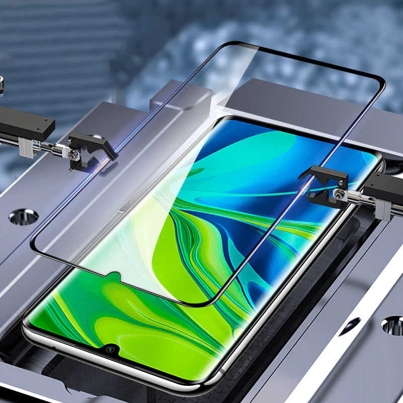 Xiaomi Mi Note 10 Pro Zore Süper Pet Ekran Koruyucu Jelatin Siyah