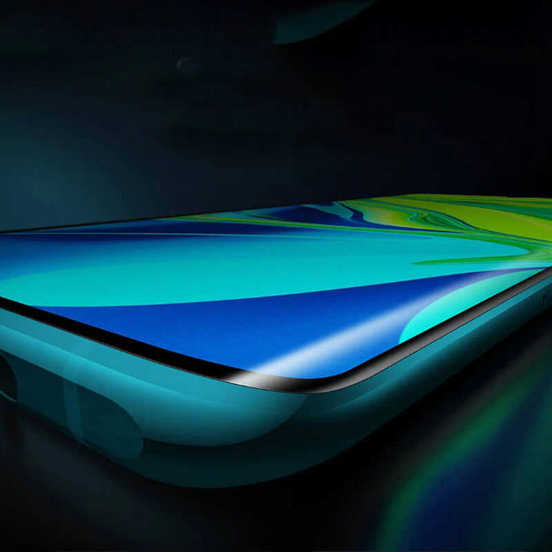 Xiaomi Mi Note 10 Pro Zore Süper Pet Ekran Koruyucu Jelatin Siyah