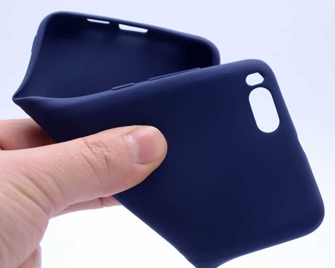 Xiaomi Mi Note 3 Kılıf Zore Premier Silikon Kapak Saks Mavi