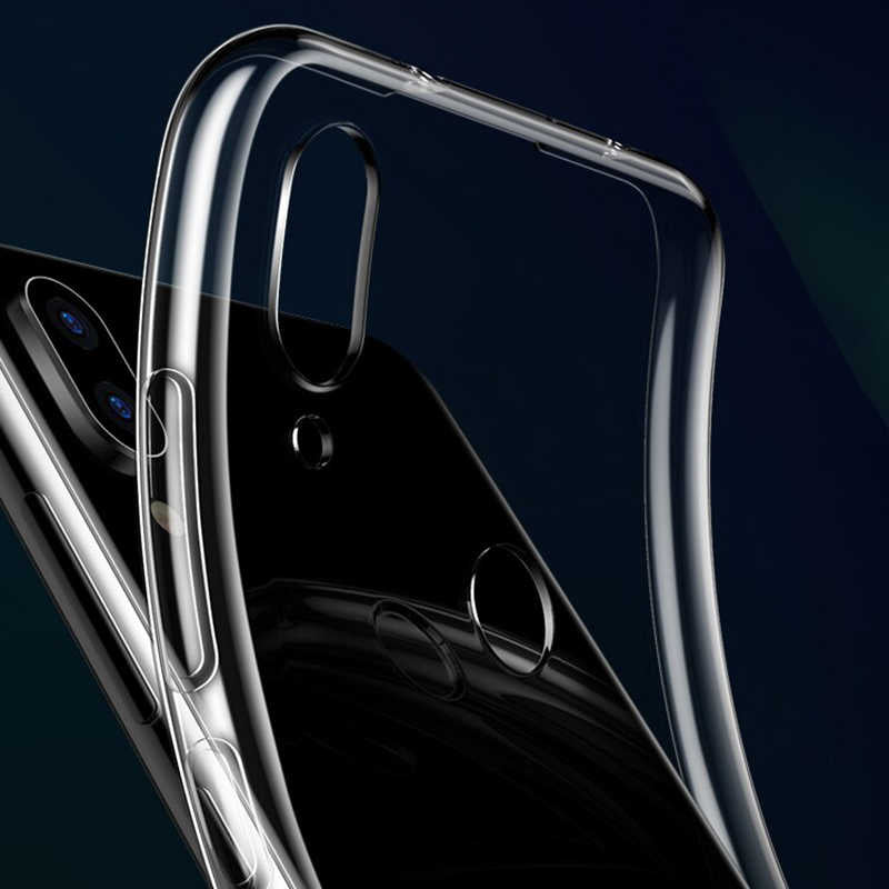 Xiaomi Mi Play Kılıf Zore Süper Silikon Kapak Renksiz