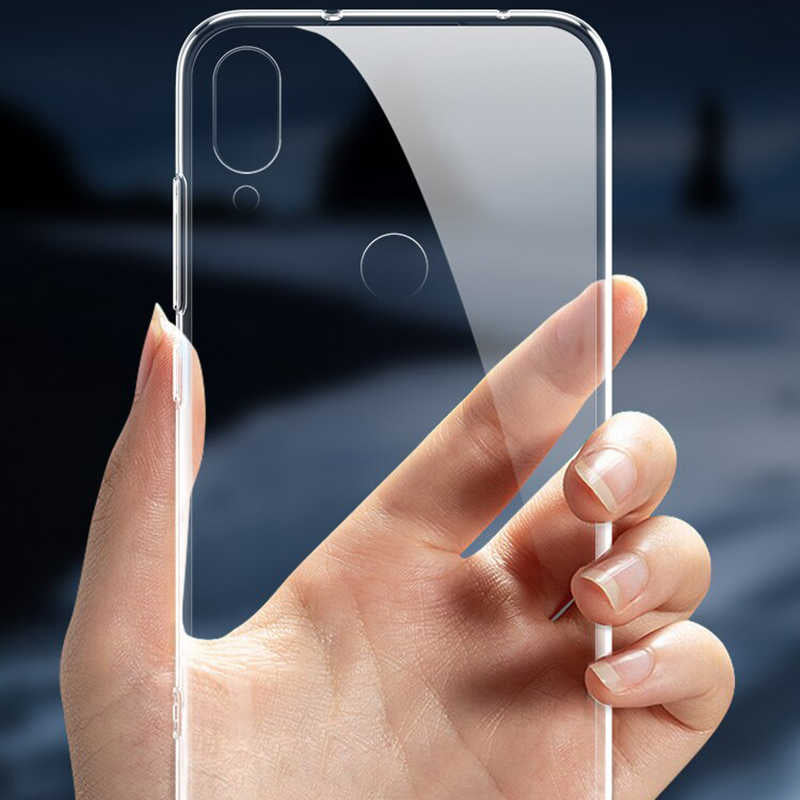 Xiaomi Mi Play Kılıf Zore Süper Silikon Kapak Renksiz
