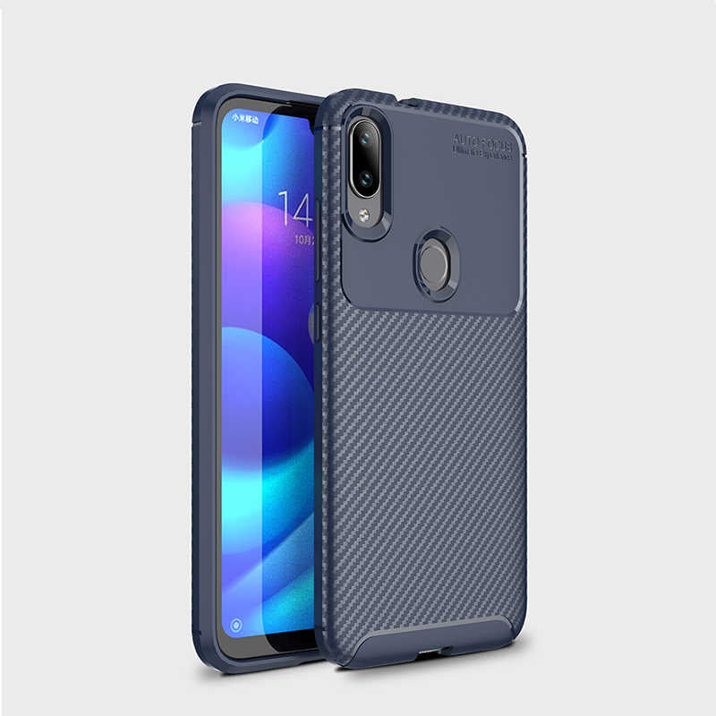Xiaomi Mi Play Kılıf Zore Negro Silikon Kapak Lacivert
