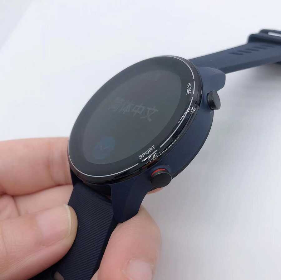 Xiaomi Mi Watch Color Zore PMMA Pet Saat Ekran Koruyucu Siyah