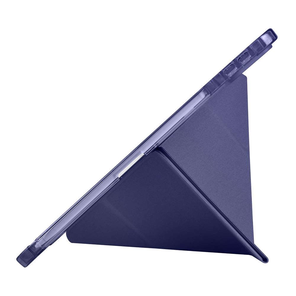 Xiaomi Pad 7 Pro Kılıf Zore Tri Folding Kalem Bölmeli Standlı Kılıf Koyu Yeşil